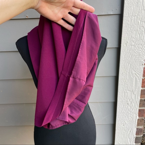 Rachel Zoe High Neck Shiley Dress (Boysenberry, 8) - Picture 10 of 14